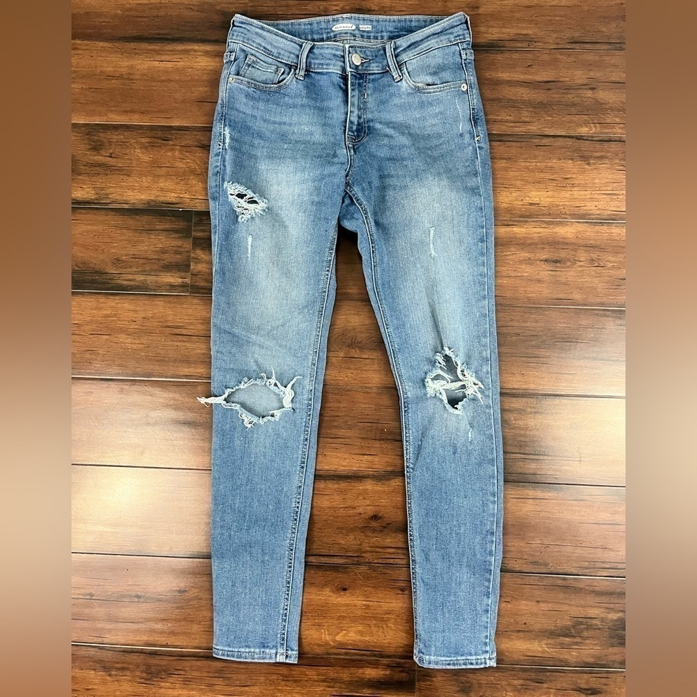 Old Navy Rockstar Super Skinny Distressed Jeans - Size 2P